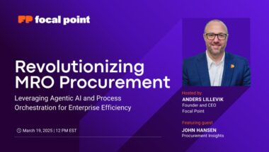 Revolutionizing MRO Procurement: Leveraging Agentic AI & Orchestration